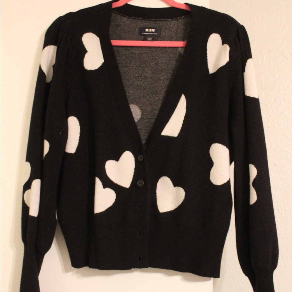 Heart cardigan